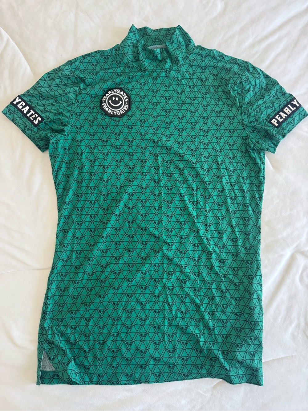 Pearly gates short sleeve golf shirt